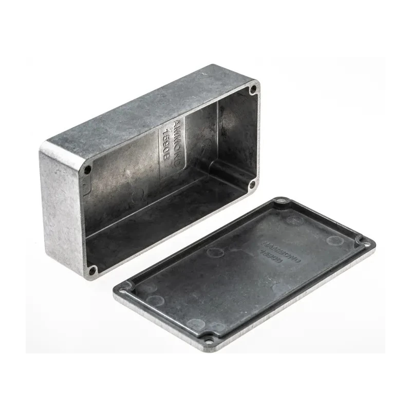 Hammond Die Cast Aluminium Enclosure IP54 31 mm x 112.4 mm x 60.5 mm 1590B