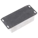 Hammond Flanged 1590 Series Die Cast Aluminium Enclosure Natural Lid IP54 35.3 mm x 121.1 mm x 66 mm 1590N1FL