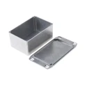 Hammond Flanged 1590 Series Natural Lid Die Cast Aluminium Enclosure IP54 55 mm x 120.5 mm x 79.5 mm 1590TFL