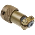 ITT Cannon MIL Spec Circular Connector Copper Alloy Straight 6 Way Cable Male Contacts Shell Size 10 KPT06F10-6P