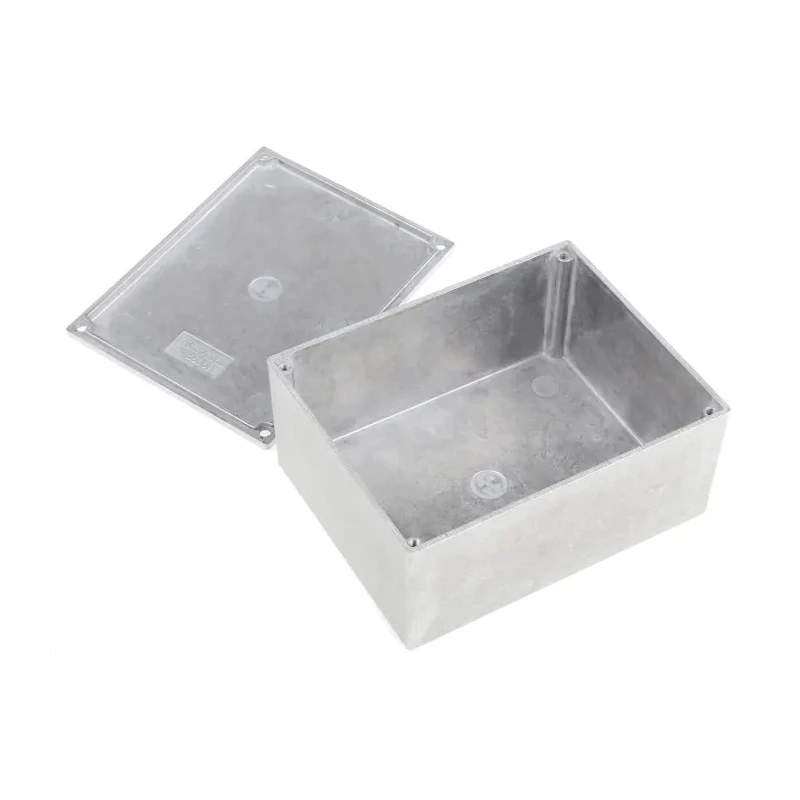Hammond Eddystone Series Natural Lid Die Cast Aluminium Enclosure, IP54, 57 mm x 119 mm x 94 mm 26908PSLA