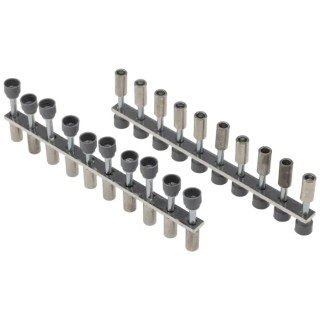 Entrelec BJMI Series Jumper Bar for Use with DIN Rail Terminal Blocks 1SNA176679R1000
