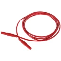 Hirschmann Test & Measurement Connector Test Lead 32A, 1000V AC/DC, Red, 2m Lead Length 934077101