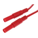 Hirschmann Test & Measurement Connector Test Lead 32A, 1000V AC/DC, Red, 2m Lead Length 934077101