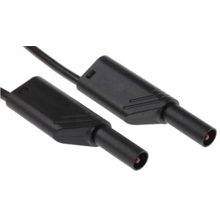 Hirschmann Test & Measurement Test Lead 32A 1000 V AC/DC Black 500 mm 934087100