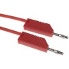 Hirschmann Test & Measurement Connector Test Lead 16A 60V DC Red 2m Lead Length 934094101