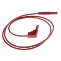 Hirschmann Test & Measurement Test Lead 16A, 1000 V AC/DC, Red, 1 m Lead Length 934082101