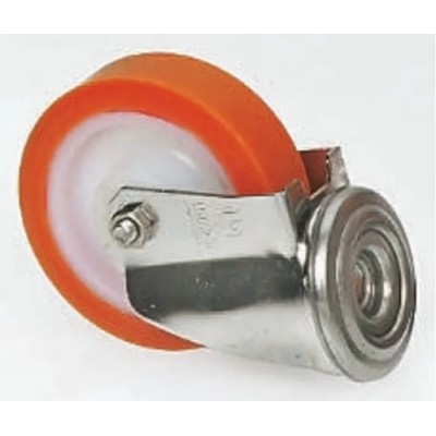 LAG Swivel Castor Wheel 150 kg Load Capacity 100 mm Polyurethane Wheel 19205 HB