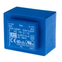 Block Pin Mount 16VA 2 x 12 V AC 230 V AC 2 Output PCB Transformer VC 16/2/12