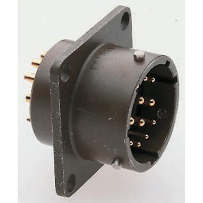 ITT Cannon KPT Copper Alloy Straight 32 Way Box Mount MIL Spec Circular Connector Female Male Contacts Shell KPT02E18-32P
