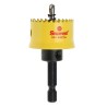 Starrett 30 mm Diameter Bi-Metal High Speed Steel Drill Bit for Plasterboard, Mild Steel Sheet, Wood CSC30