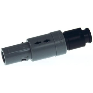 LEMO Circular Connector, 8 Contacts, Cable Mount, Plug Male, IP64, Redel P Series, Polymer Housing PFG.M0.8GL.AC52NZ