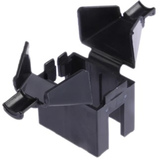 ITT Cannon TSTRECT Series ABS Straight D-Sub Backshell, 12 Way Strain Relief TST12AH00 / 192923-5980