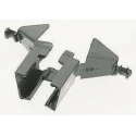 ITT Cannon TSTRECT Series ABS Straight D-Sub Backshell, 24 Way Strain Relief TST24AH00 / 192923-5990