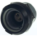 LEMO Circular Connector, 2 Contacts, Panel Mount Socket, Female, IP64, Redel P Series PNG.M0.2GL.LN