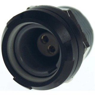 LEMO Circular Connector, 2 Contacts, Panel Mount Socket, Female, IP64, Redel P Series PNG.M0.2GL.LN