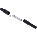 Hirschmann Test & Measurement Black Female Banana Socket 4 mm Connector Screw Termination 1kV 24A Nickel Plating 934096100-