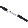 Hirschmann Test & Measurement Black Female Banana Socket 4 mm Connector Screw Termination 1kV 24A Nickel Plating 934096100-