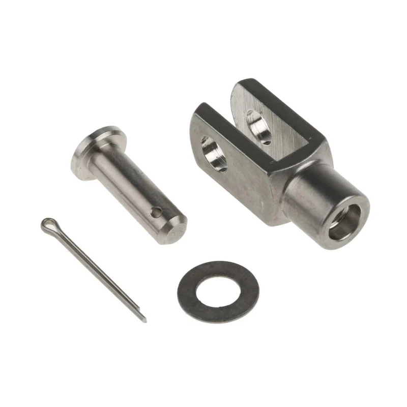 RS PRO Stainless Steel M6 x 1 Clevis Mounting Bracket 31mm Length x 12mm Width 347-3243