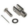 RS PRO Stainless Steel M6 x 1 Clevis Mounting Bracket 31mm Length x 12mm Width 347-3243