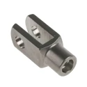 RS PRO Stainless Steel M6 x 1 Clevis Mounting Bracket 31mm Length x 12mm Width 347-3243
