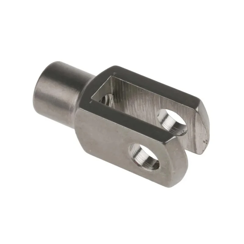 RS PRO Stainless Steel M6 x 1 Clevis Mounting Bracket 31mm Length x 12mm Width 347-3243