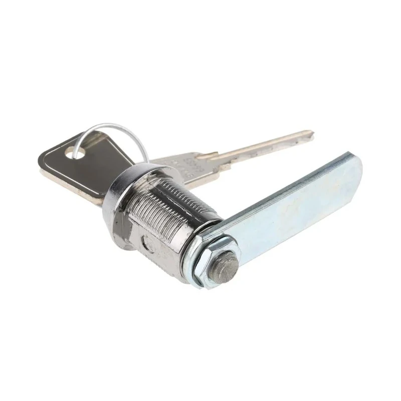 Euro-Locks a Lowe & Fletcher group Company High Security 8-disc Camlock, 20 mm Panel-to-Tongue 19.1 x 16.6 mm, Key 2105512