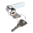 Euro-Locks a Lowe & Fletcher group Company High Security 8-disc Camlock, 20 mm Panel-to-Tongue 19.1 x 16.6 mm, Key 2105512
