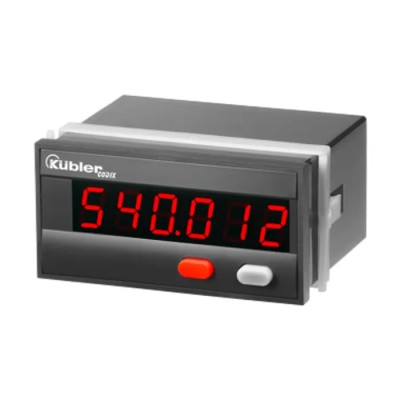 Kubler Digital Counter CODIX 540, 6 Digit, 14mm Digit Height, Panel Cut Out 92x45mm, Model 6.540.012.000