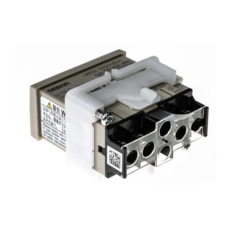 Omron 8 Digit Industrial Panel Mount LCD Counter, Manual Reset, Up Rotation, Digit Height 8.6mm H7EC