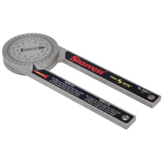 Starrett Metric Prosite Protractor 7 in Aluminium Blade 505A-7