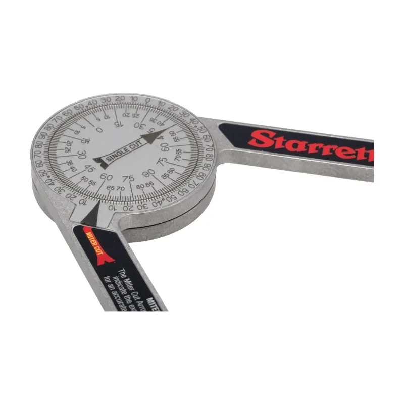Starrett Metric Prosite Protractor 7 in Aluminium Blade 505A-7