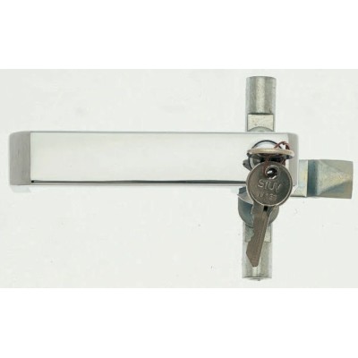 Steinbach & Vollman Die Cast Zinc Chrome Plated L-Handle Locking Handle 348-7034