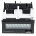 Omron H7E Series Flush Timer Relay, 240 V dc 240V ac, 0 to 999999.9 h Time Range, SPDT Switch Configuration H7ET-NFV-B