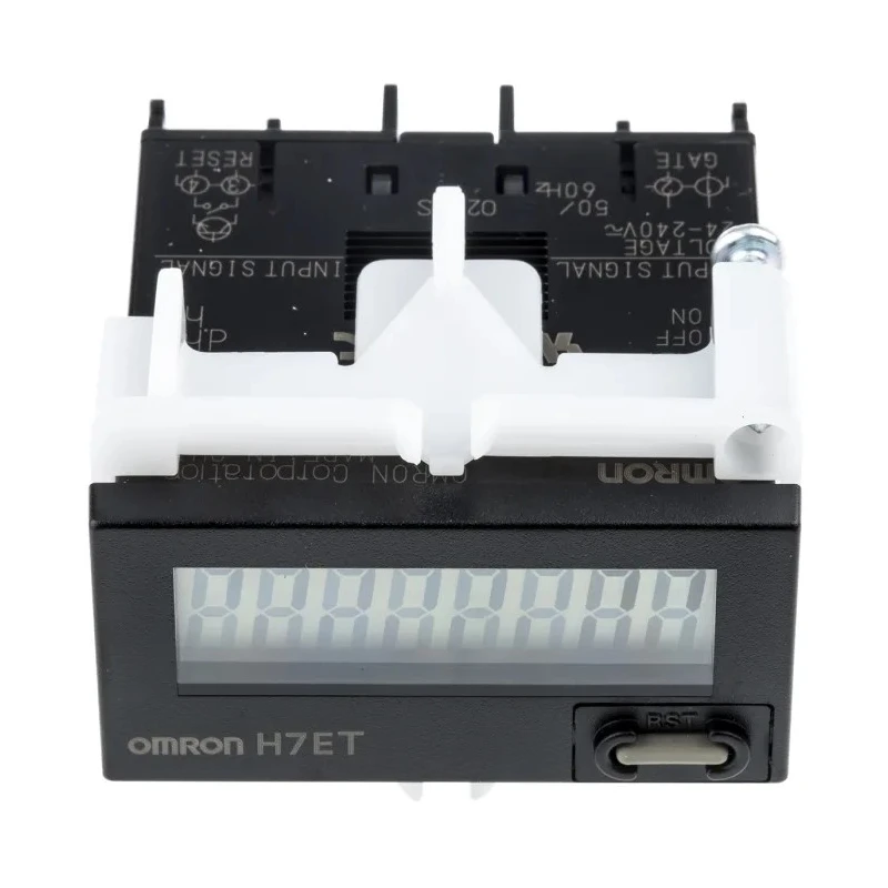 Omron H7E Series Flush Timer Relay, 240 V dc 240V ac, 0 to 999999.9 h Time Range, SPDT Switch Configuration H7ET-NFV-B