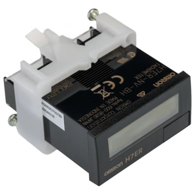 Omron 4 Digit Panel Mount Counter with 8.6mm High Display Digits, 4.5V-30V DC Supply, 1kHz Max Count Frequency H7ER