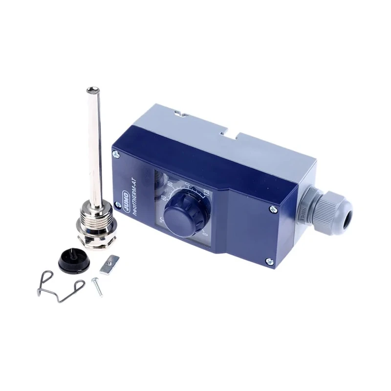 Jumo Capillary Thermostat Temperature Controller with +120 °C Max 603070/0001-5-026-000-25-2000-40-28-13-46-100-8-6