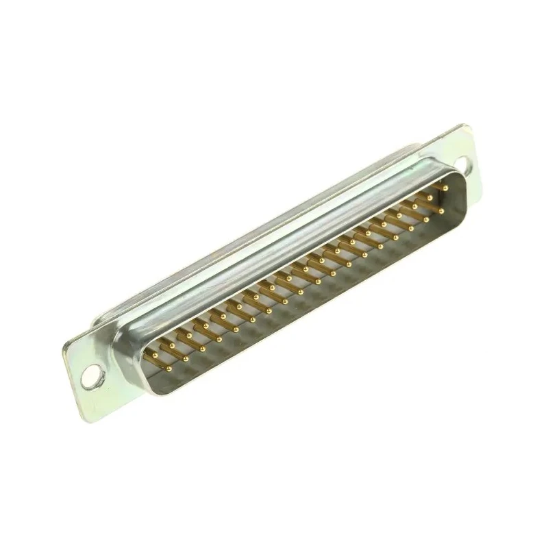 RS PRO 37 Way Straight Panel Mount D-Sub Connector Male 750V 5A Steel Housing 467-065