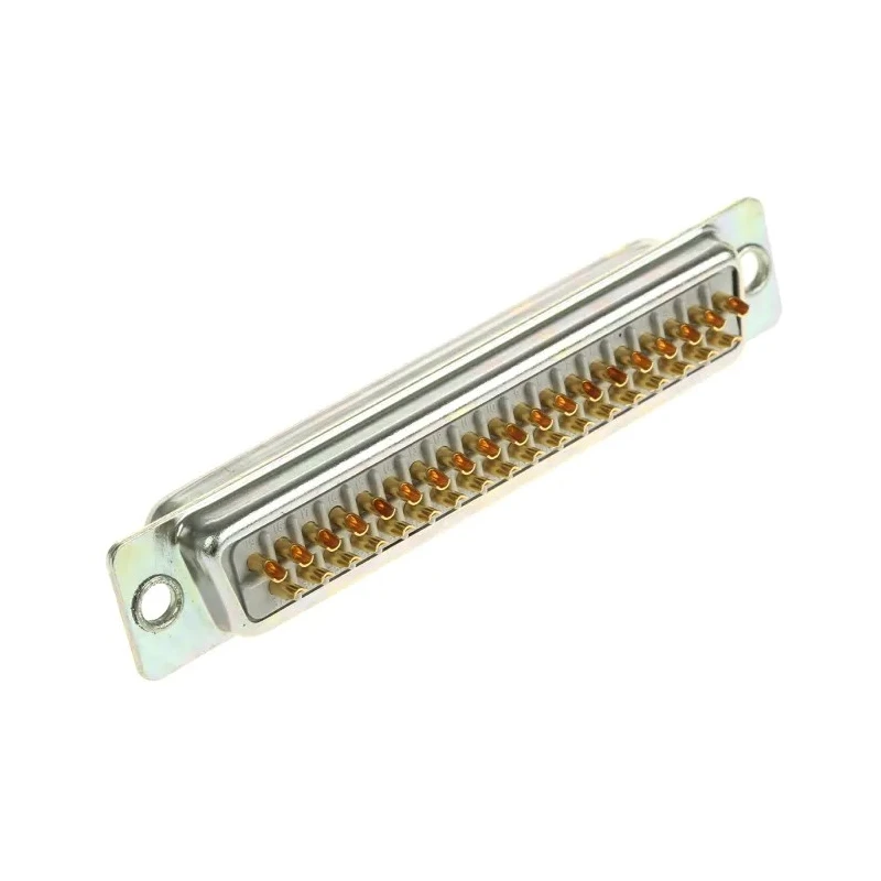 RS PRO 37 Way Straight Panel Mount D-Sub Connector Male 750V 5A Steel Housing 467-065