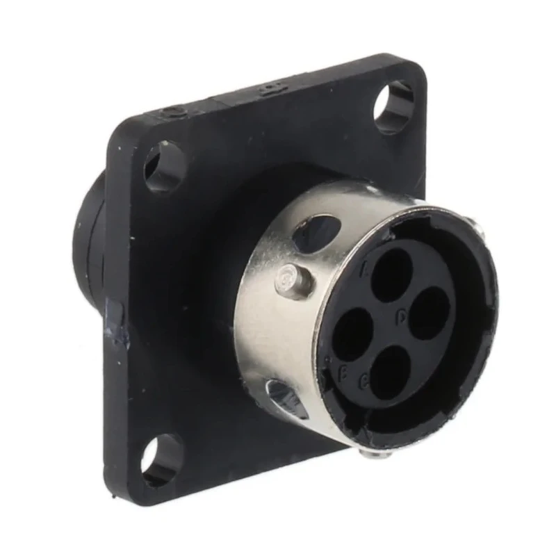 ITT Cannon Circular Connector, 4 Contacts, Panel Mount, Socket, Female, IP65, 250V, 13A, Trident TR1004RFS1NB / 192922-1190