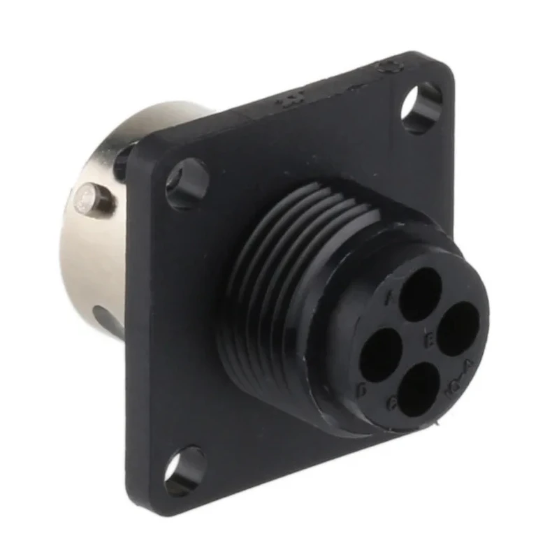 ITT Cannon Circular Connector, 4 Contacts, Panel Mount, Socket, Female, IP65, 250V, 13A, Trident TR1004RFS1NB / 192922-1190