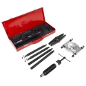 RS PRO Hydraulic Bearing Puller 10 t Force Capacity 75 to 105 mm, 8-Piece Set 349-7249
