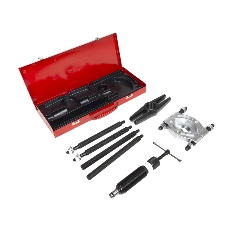 RS PRO Hydraulic Bearing Puller 10 t Force Capacity 75 to 105 mm, 8-Piece Set 349-7249