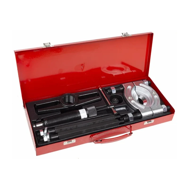 RS PRO Hydraulic Bearing Puller 10 t Force Capacity 75 to 105 mm, 8-Piece Set 349-7249