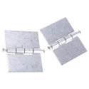 Pinet Steel Stainless Steel Butt Hinge with Barrel Pin 80 mm x 50 mm x 3 mm 347-8412