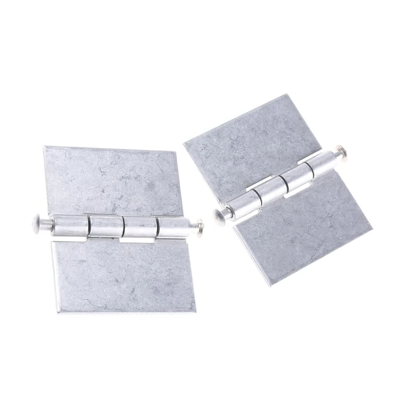 Pinet Steel Stainless Steel Butt Hinge with Barrel Pin 80 mm x 50 mm x 3 mm 347-8412