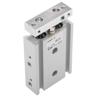 SMC Pneumatic Guided Cylinder 10 mm Bore Dual Rod Linear Actuating CXSM10-10