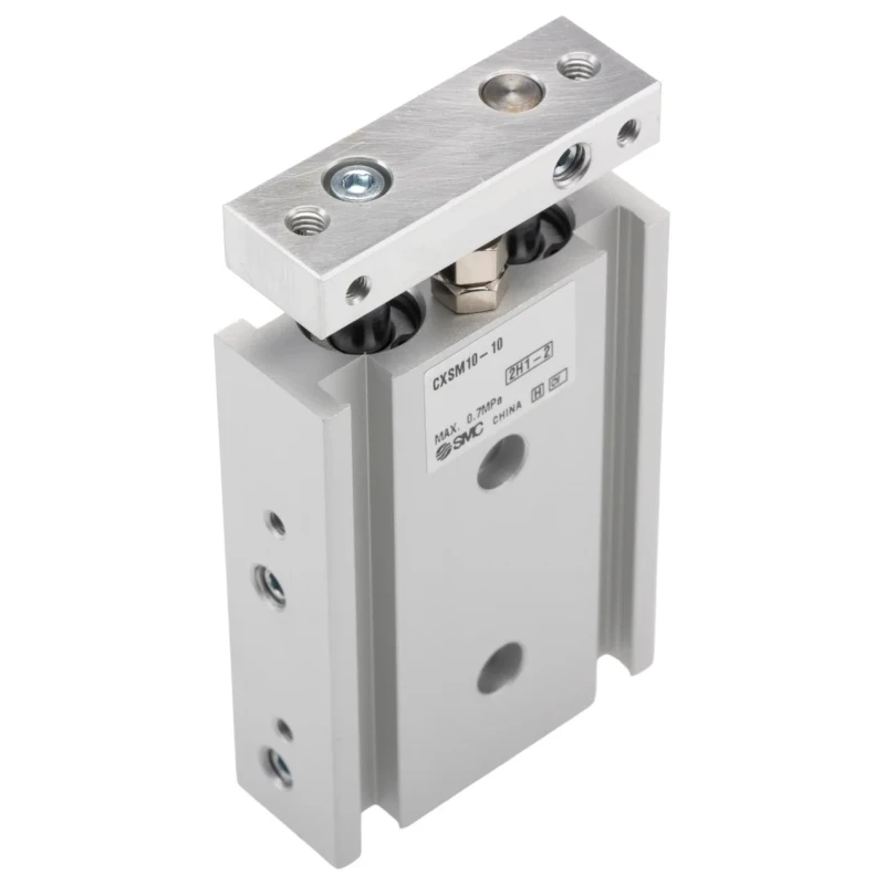 SMC Pneumatic Guided Cylinder 10 mm Bore Dual Rod Linear Actuating CXSM10-10