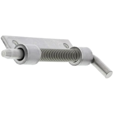 Pinet Raw 304 Stainless Steel Latch Hinge with Spring Loaded Pin, Bolt-On Fixing, 82 mm x 18.2 mm x 2.8 mm 12A3859