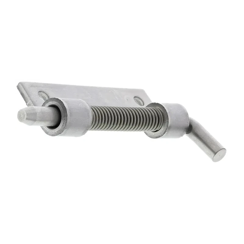 Pinet Raw 304 Stainless Steel Latch Hinge with Spring Loaded Pin, Bolt-On Fixing, 82 mm x 18.2 mm x 2.8 mm 12A3859